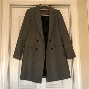 Grey Zara coat
